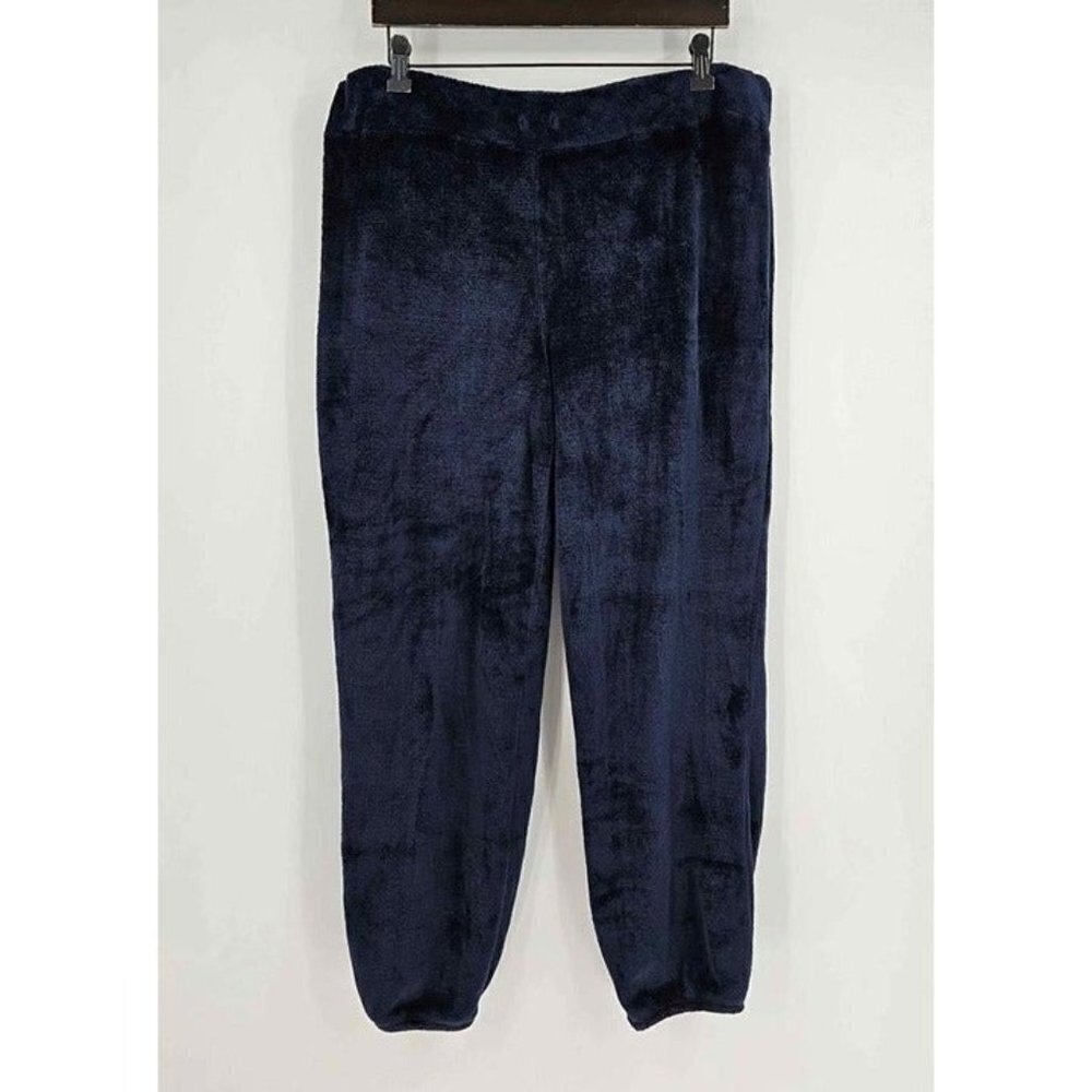 Lucky Brand Womens Soft Velour Feel Fleece Jogger Pants Loungewear Sz XL - Picture 1 of 3